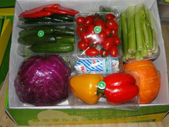 有机蔬菜箱装净菜配送_其他蔬菜相关