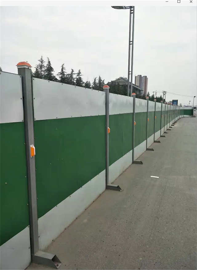 陕西市政彩钢围墙_工程金属建材