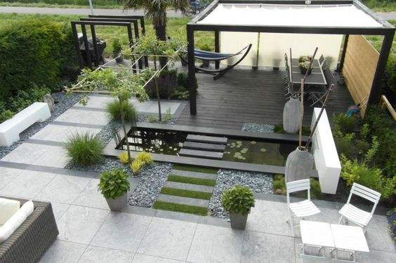 庭院设计样式图_别墅庭院设计相关-成都十步景环境艺术有限公司