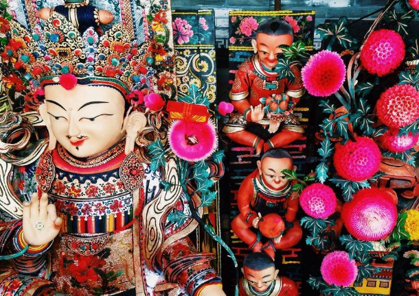 藏传佛教酥油花怎么样_藏地雕塑-西藏旭恒商贸有限公司